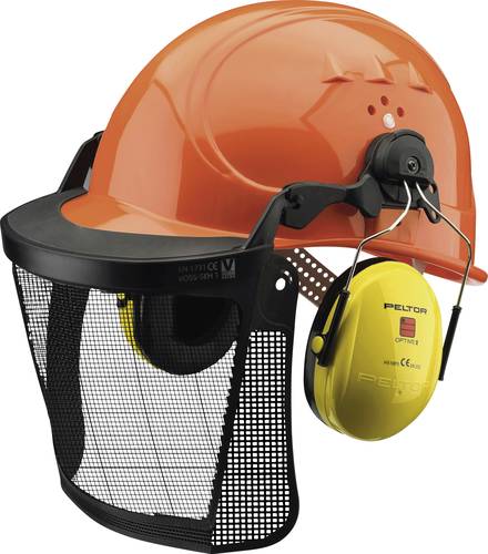 L+D 2685 Forstschutzhelm EN 455 Orange von L+D