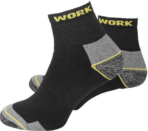 L+D WORK 25773-39-42 Socken kurz Kleider-Größe: 39-42 3 Paar von L+D