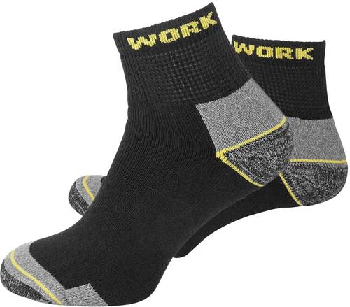 L+D WORK 25773-43-46 Socken kurz Kleider-Größe: 43-46 3 Paar von L+D