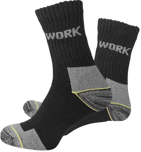 L+D WORK 25774-43-46 Socken lang Kleider-Größe: 43-46 3 Paar von L+D