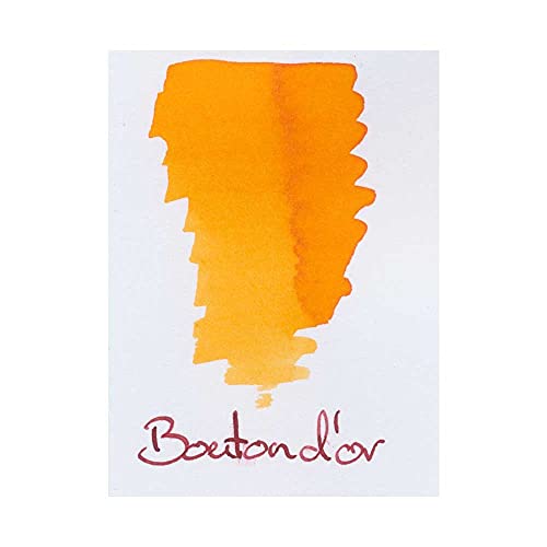 L'Artisan Pastellier Classic, Füllhaltertinte im Tintenglas Bouton d´or (Butterblumen Gelb) von L'Artisan Pastellier