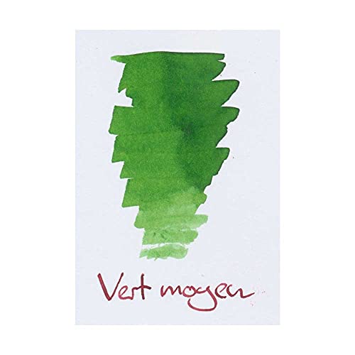 L'Artisan Pastellier Classic, Füllhaltertinte im Tintenglas Vert Moyen Mousse (Moosgrün) von L'Artisan Pastellier