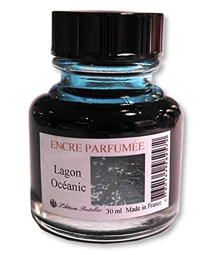 L'Artisan Pastellier: Encre parfumée, Scented Ink, Duftende Füllhaltertinte, 30 ml (Bleu ocean, ocean blue) von L'Artisan Pastellier