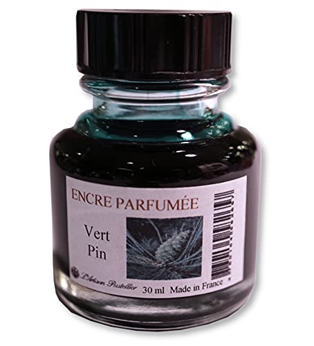 L'Artisan Pastellier: Encre parfumée, Scented Ink, Duftende Füllhaltertinte, 30 ml (Piniengrün (pine green)) von L'Artisan Pastellier
