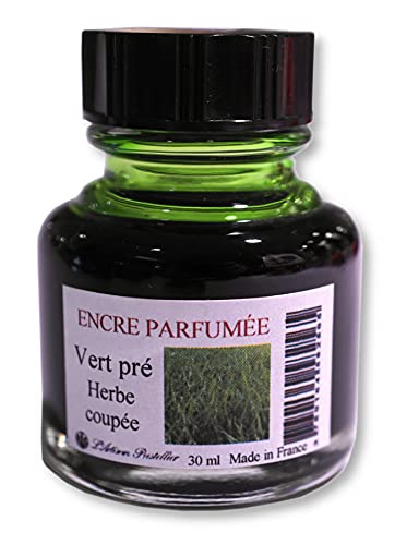 L'Artisan Pastellier: Encre parfumée, Scented Ink, Duftende Füllhaltertinte, 30 ml (Vert herbe cupée, cutted gras green) von L'Artisan Pastellier