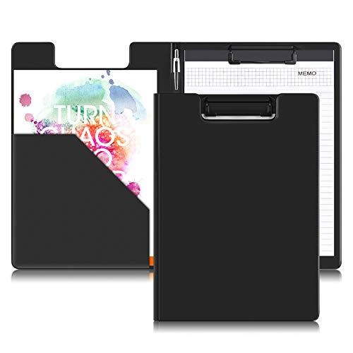 L-Hydrone Office Solutions Direct Klemmbretter aus Hartfaserplatte mit Notizblock, Low-Profile-Clip, DIN A4, Briefgröße, Klassenzimmer L-Hydrone Office Solutions Direct Klemmbretter aus Hartfaserplatte mit Notizblock, Low-Profile-Clip, DIN A4, Briefgröße, Klassenzimmer von L-HYDRONE