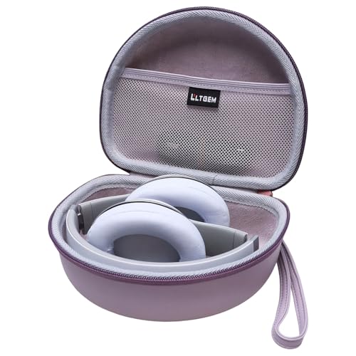 Kopfhörer-Hülle kompatibel mit Studio Pro/Solo 4/Studio 3/Solo 3/TOZO HA1 und für TOZO HT2 On-Ear-Bluetooth-Kopfhörer, Hellviolett von L LTGEM