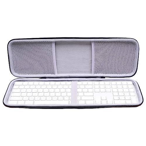 LTGEM EVA-Hartschalenhülle für Apple Magic Keyboard mit Ziffernblock – Reiseschutz-Aufbewahrungstasche von L LTGEM