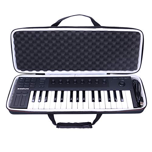 LTGEM EVA-Hartschalenkoffer für Native Instruments Komplete Kontrol M32 Controller Keyboard, Reise-Schutz-Tragetasche von L LTGEM