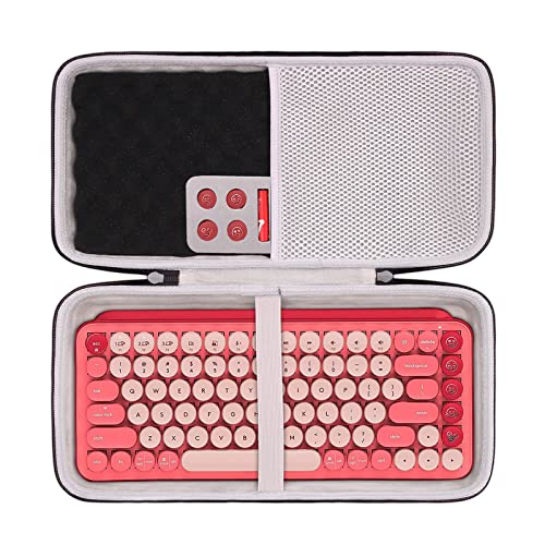 LTGEM Hartschalen-Ersatz für Logitech Pop Keys mechanische kabellose Tastatur (Pink) von L LTGEM
