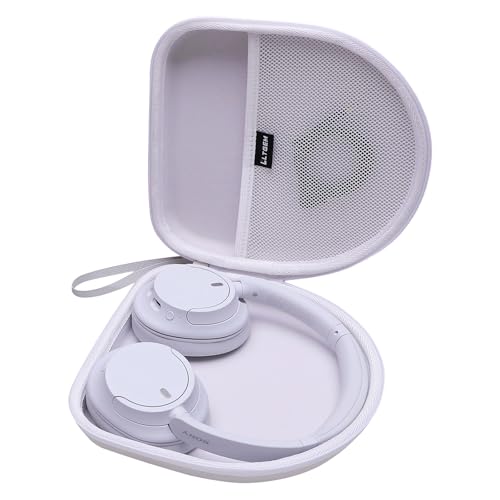 LTGEM Hülle kompatibel mit Sony WH-CH720N / WH-CH520 Noise Canceling Wireless Kopfhörer Over The Ear Headset, Weiß von L LTGEM