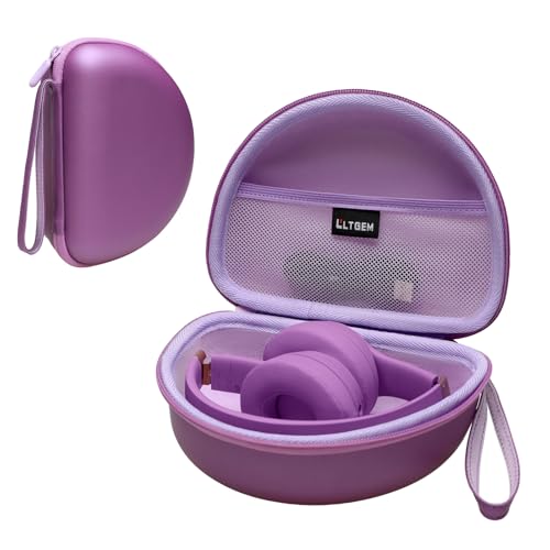 LTGME Kopfhörer-Hülle kompatibel mit Beats Solo 4 / für Beats Studio Pro/für Beats Solo3 / für Beats Studio3 / für Beats Solo Pro Bluetooth On-Ear-Kopfhörer (Deep Purple) von L LTGEM