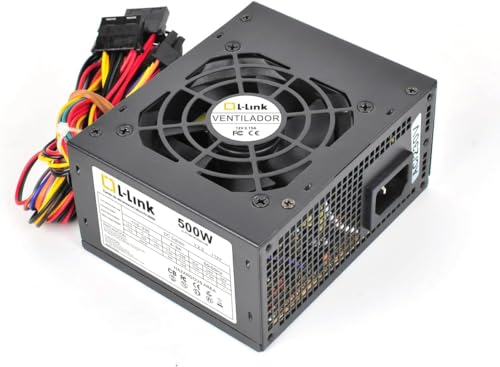 L-LINK Fuente ALIMENTACION MICROATX 500W LL-PS-MICRO-500-CAB (10) von L-Link