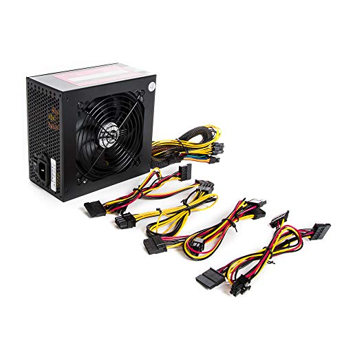 L LINK LL-PS-850-80+ Modular - Netzteil für PC (850 Watt, halb-modular, 12 cm Lüfter) Schwarz von L-Link