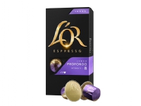 L''Or Espresso Lungo Profondo, Kaffekapsel, Lungo, Nespresso, 10 kopper, 52 g, Kasse von L'Or Espresso