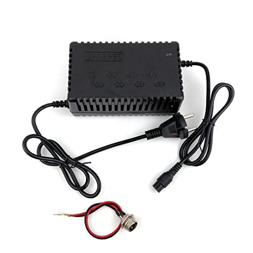 24 V 36 V 48V versiegeltes Blei-Säure-Ladegerät Ladestrom 1,8 A für Elektro-Fahrrad, Roller, SLA Akku Pack (48V Charger and Port) von L-faster