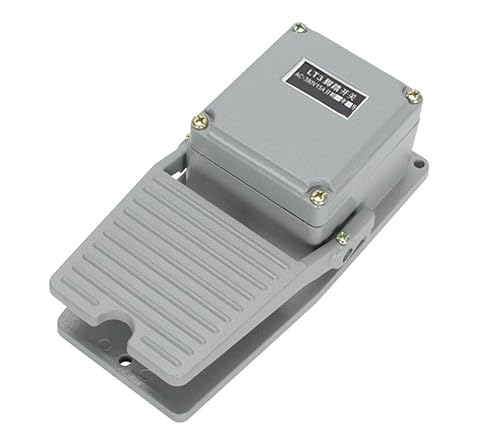 L-home Fußschalter Industrielle Fußpedalschalter Anti Rutsch Fußpedal 220V/380V 15A für Medizinische Instrumente Textilgeräte Schweißgeräte IP62 L-home Fußschalter Industrielle Fußpedalschalter Anti Rutsch Fußpedal 220V/380V 15A für Medizinische Instrumente Textilgeräte Schweißgeräte IP62 von L-home