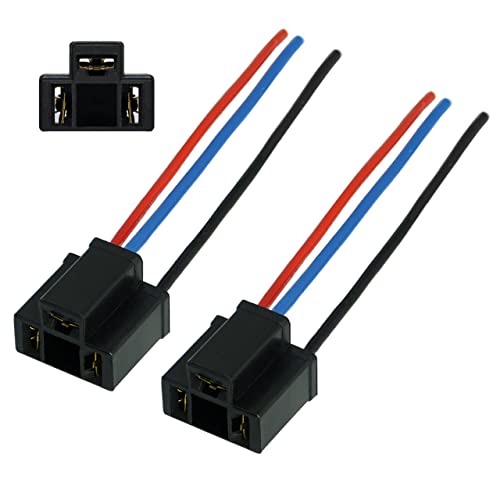 2x H4 Lampen Stecker Fassung Sockel Lampenfassung Lampensockel Lampenstecker P43t mit Kabel für Lampen Glühlampen Glühbirnen 2x H4 Lampen Stecker Fassung Sockel Lampenfassung Lampensockel Lampenstecker P43t mit Kabel für Lampen Glühlampen Glühbirnen von L & P Car Design