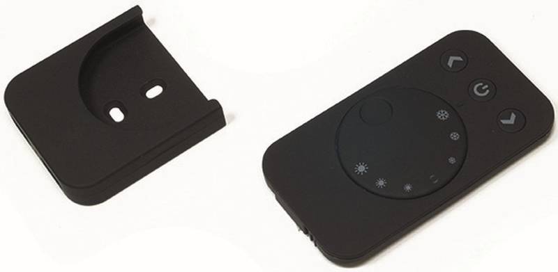 L&S Emotion Fernbedienung schwarz Einstellung der Lichtfarbe Dimmfunktion Fernbedienung von L&S