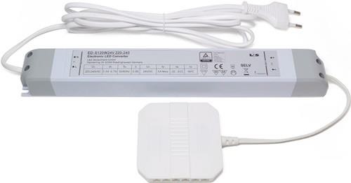 L&s LED-Konverter 230 V 24 V 120 W 12-fach Verteiler 2000472 von L&s