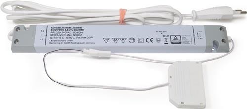 L&s LED-Konverter 230 V 24 V 30 W 6-fach Verteiler 2000424 L&s LED-Konverter 230 V 24 V 30 W 6-fach Verteiler 2000424 von L&s