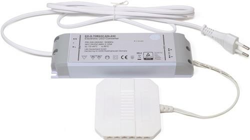 L&s LED-Konverter 230 V 24 V 75 W 12-fach Verteiler 2000426 L&s LED-Konverter 230 V 24 V 75 W 12-fach Verteiler 2000426 von L&s