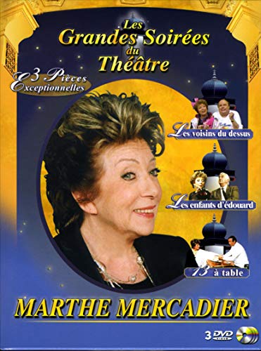 Coffret Marthe Mercadier 3 DVD : Les voisins du dessus / Les enfants d'Edouard / 13 à table von L.C.J Editions