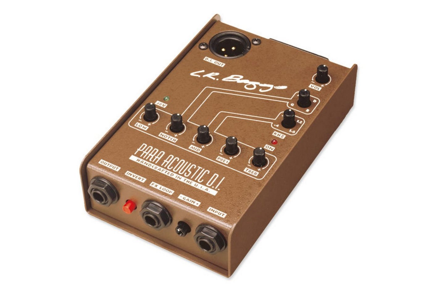 L.R.Baggs Vorverstärker (Para Acoustic DI Preamp/ EQ/ DI-Box - E-Gitarren Vorverstärker) von L.R.Baggs