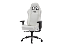L33T Gaming 160373 E-Sport Pro Comfort Gaming Chair - (PU) White, breathable PU leather von L33T