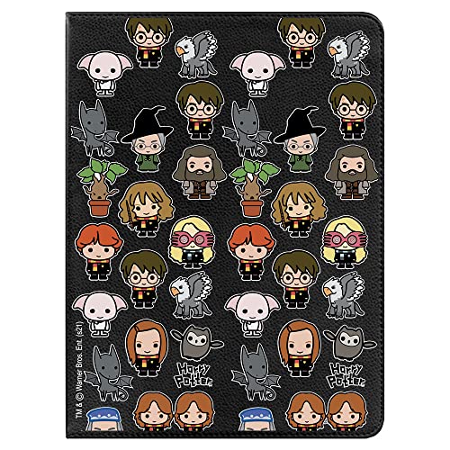 Offizielle Harry Potter Tablet-Schutzhülle für Apple iPad Air Icons Charaktere. [Tablet-Hülle] [Fallschutz] 360 Grad drehbar [Standfunktion]. von LA CASA DE LAS CARCASAS