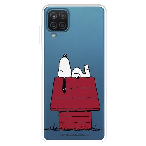 Schutzhülle kompatibel mit Samsung Galaxy A22 4G – Galaxy M22, offizielles Peanuts Snoopy-Haus zum Schutz Ihres Handys, flexibel, transparent, mit offizieller Snoopy-Lizenz von LA CASA DE LAS CARCASAS