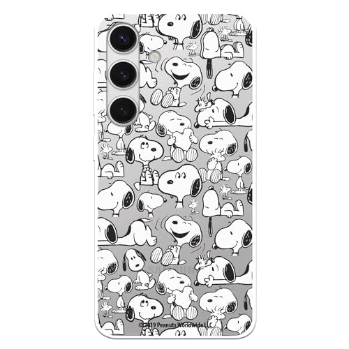 Schutzhülle kompatibel mit Samsung Galaxy S24 – offizielle Snoopy-Silhouetten zum Schutz Ihres Mobiltelefons – Schutzhülle aus transparentem Silikon, flexibel, mit offizieller Snoopy-Lizenz Schutzhülle kompatibel mit Samsung Galaxy S24 – offizielle Snoopy-Silhouetten zum Schutz Ihres Mobiltelefons – Schutzhülle aus transparentem Silikon, flexibel, mit offizieller Snoopy-Lizenz von LA CASA DE LAS CARCASAS