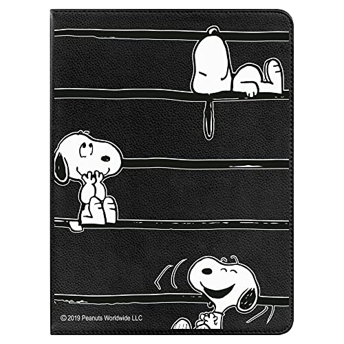 Snoopy Schutzhülle für Samsung Galaxy Tab S7 FE Offizielles Snoopy Streifen [Tablet-Hülle] [Fallschutz] 360 Grad drehbar [Standfunktion]. von LA CASA DE LAS CARCASAS