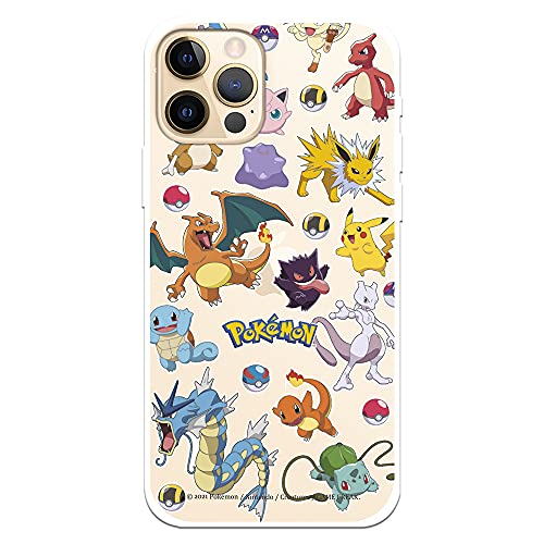 iPhone 12-12 Pro Offizielle Pokemon Sticker Pokemon und Poké Ball Hülle Wählen Sie das Design, das Ihnen am besten gefällt für Ihr iPhone 12-12 Pro von LA CASA DE LAS CARCASAS