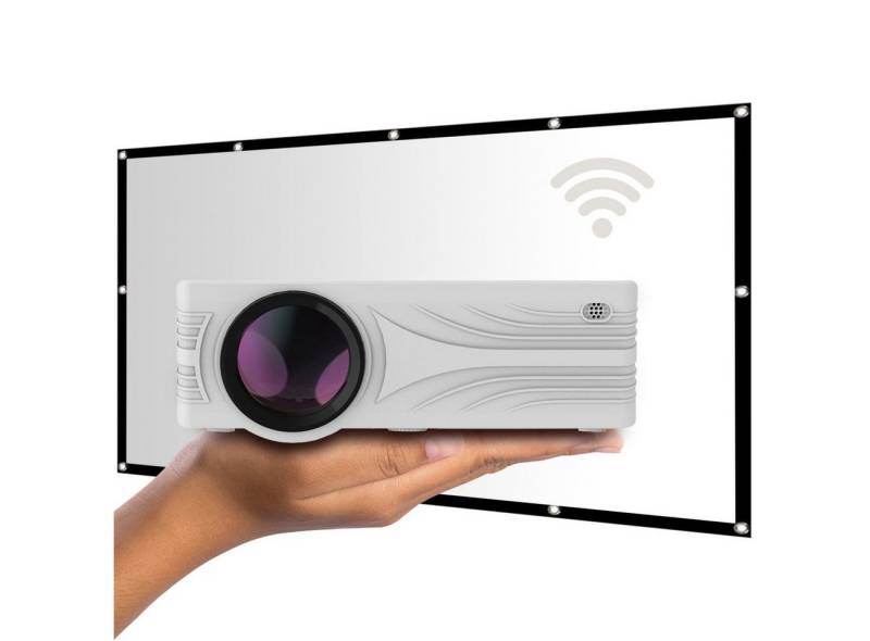 LA VAGUE LV-HD240 WI-FI BUNDLE LED-Projektor inkl. LED-Beamer (2000 lm, 1000:1, 1920 x 1080 px, LED-Projektor inkl. LV-STA100FP) von LA VAGUE