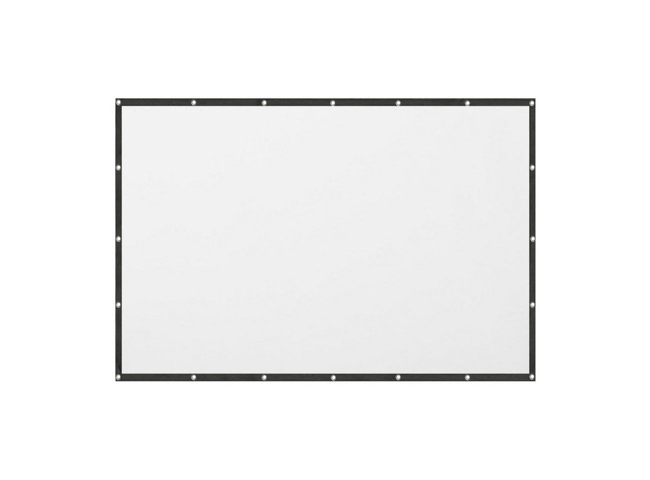 LA VAGUE LV-STA100FP PRO screen 16/9 100 zoll weiß/schwarz Faltrahmenleinwand (Leinwand für Frontprojektion, 16:9 100 Zoll) von LA VAGUE