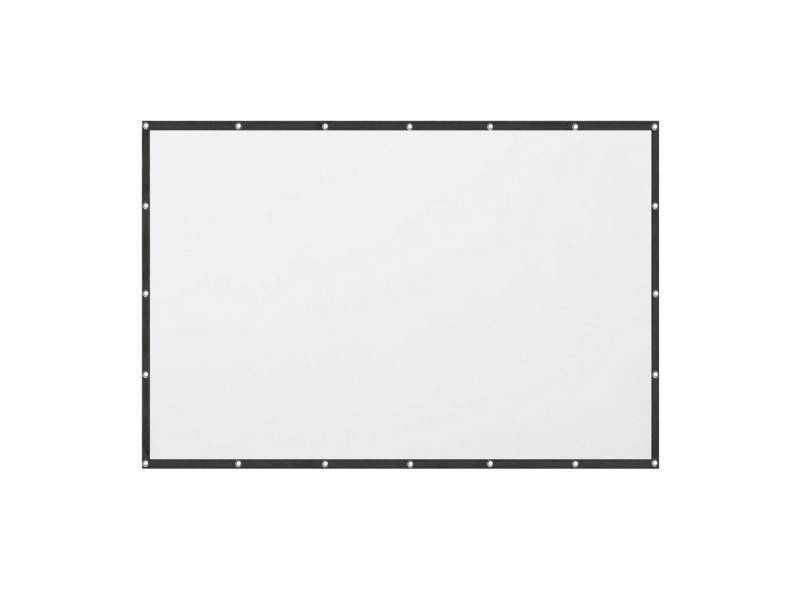 LA VAGUE LV-STA120FP PRO Screen 16/9 120 Zoll Weiß/Schwarz Faltrahmenleinwand (Leinwand für Frontprojektion, 16:9 120 Zoll) von LA VAGUE