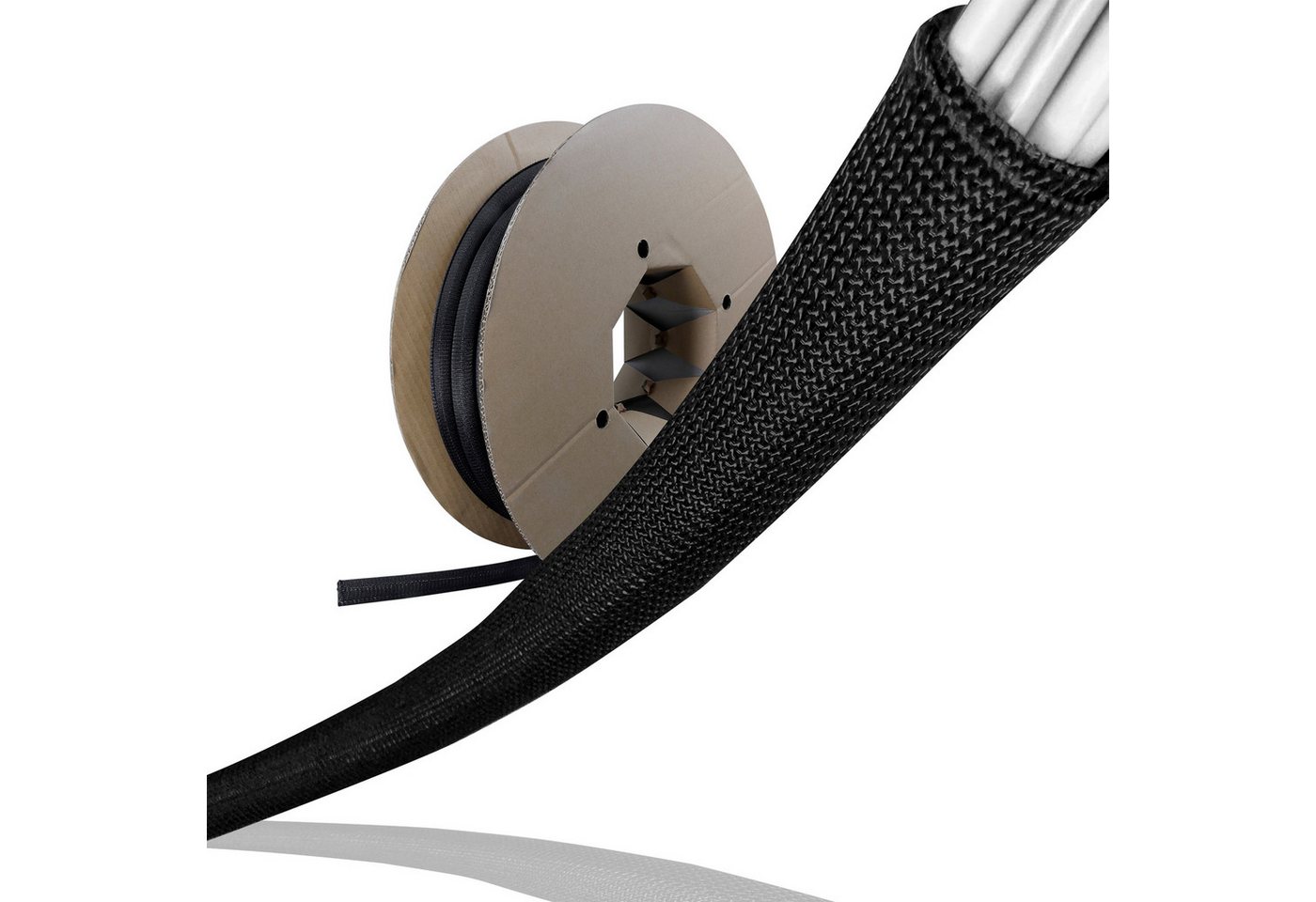 LABEL-THE-CABLE Kabelkanal PRO 5111 Tube, LTC flexibler Kabelschlauch, 10mm/25m, schwarz LABEL-THE-CABLE Kabelkanal PRO 5111 Tube, LTC flexibler Kabelschlauch, 10mm/25m, schwarz von LABEL-THE-CABLE