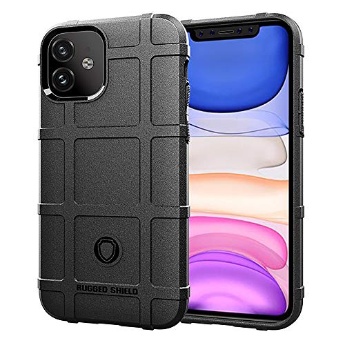 LABILUS iPhone 11 Hülle, (Rugged Shield Serie) TPU Thick Solid Armor Tactical Protective Cover Case for iPhone 11 (6,1 Zoll) - Dark Black von LABILUS
