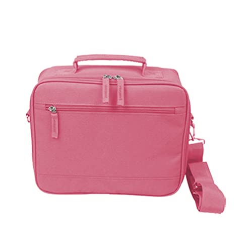 LABOIUF Tragbare Speicherschutztasche Fotodrucker Tasche Handtasche Schutztasche Fit for Canon Fit for Selphy CP1300. Kameratasche(Pink with Strap) von LABOIUF