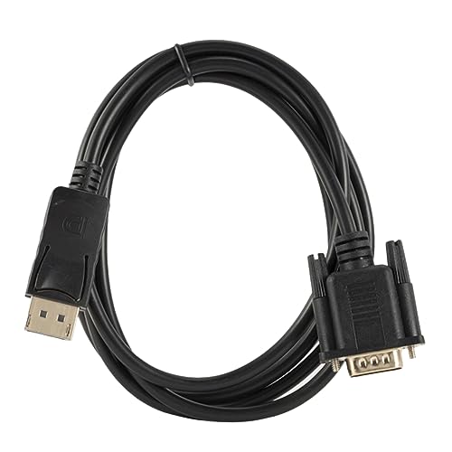 LABRIMP 1.8M Displayport Vga Kabel Goldbeschichtetes Anschlusskabel für Monitore Projektoren Hochwertige Verbindung für Erweiterte Desktop oder Spiegelanzeige LABRIMP 1.8M Displayport Vga Kabel Goldbeschichtetes Anschlusskabel für Monitore Projektoren Hochwertige Verbindung für Erweiterte Desktop oder Spiegelanzeige von LABRIMP