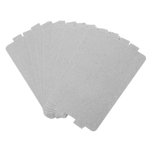 LABRIMP 10 Stück Blatt Anti-Öl-Schallwand -Ersatzplatten Mikrowellen-Ersatzzubehör mikrowelle abdeckung mikrowellen abdeckhaube mikrowellengeschirr Glimmerplatte für Mikrowelle LABRIMP 10 Stück Blatt Anti-Öl-Schallwand -Ersatzplatten Mikrowellen-Ersatzzubehör mikrowelle abdeckung mikrowellen abdeckhaube mikrowellengeschirr Glimmerplatte für Mikrowelle von LABRIMP