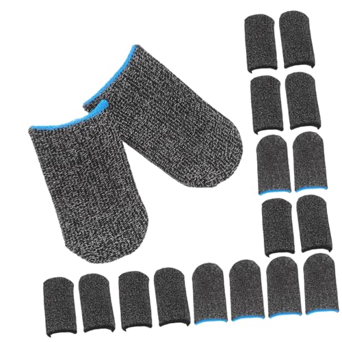 LABRIMP 10Paare Fingerabdeckungen für Mobiles Gaming Schweiß Fingerschutz mit Ergonomischem Design Touchscreen Spiele Sorgt für Optimalen Halt Verbessertes LABRIMP 10Paare Fingerabdeckungen für Mobiles Gaming Schweiß Fingerschutz mit Ergonomischem Design Touchscreen Spiele Sorgt für Optimalen Halt Verbessertes von LABRIMP