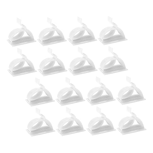 LABRIMP 120Stücke Selbstklebende Kabelhalterung Kabelmanagement Clips für Desktop Kopfhörer Wickler Lösung zur Kabelorganisation für Ordentliches Zuhause LABRIMP 120Stücke Selbstklebende Kabelhalterung Kabelmanagement Clips für Desktop Kopfhörer Wickler Lösung zur Kabelorganisation für Ordentliches Zuhause von LABRIMP