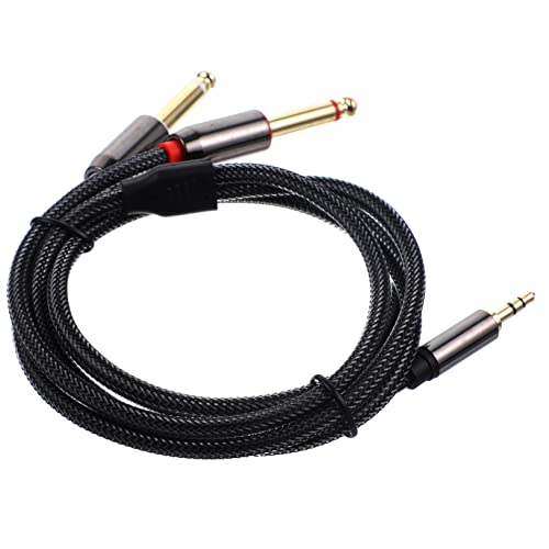 LABRIMP 1M Audioadapter Audiokabel zu Splitter für CD Player Lautsprecher Audiosysteme Langlebig mit Vergoldeten Steckern LABRIMP 1M Audioadapter Audiokabel zu Splitter für CD Player Lautsprecher Audiosysteme Langlebig mit Vergoldeten Steckern von LABRIMP