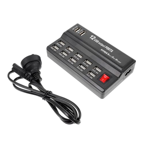 LABRIMP 1Satz Port USB Ladegerät mit Intelligenter Stromtechnologie Schnellladestation für Smartphone Tablet Eu Kompatibel mit Multi Ports Power Ladegerät LABRIMP 1Satz Port USB Ladegerät mit Intelligenter Stromtechnologie Schnellladestation für Smartphone Tablet Eu Kompatibel mit Multi Ports Power Ladegerät von LABRIMP