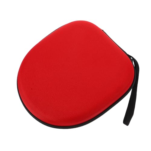 LABRIMP 1Stück Kopfhörer Aufbewahrungstasche Stoßfest Rote Headset für Outdoor Aktivitäten mit Zusätzlicher Netztasche Befestigungsband für Täglichen Gebrauch LABRIMP 1Stück Kopfhörer Aufbewahrungstasche Stoßfest Rote Headset für Outdoor Aktivitäten mit Zusätzlicher Netztasche Befestigungsband für Täglichen Gebrauch von LABRIMP