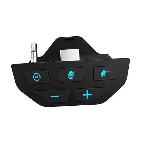 LABRIMP 1Stück Stereo Headset Adapter für Kompakter Kopfhörer Einfaches Chat Audio Anpassen für Home Office Gaming von LABRIMP