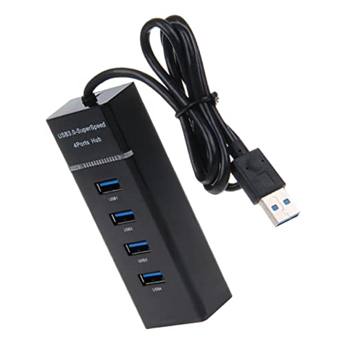 LABRIMP 1Stück USB Hub Port USB Verteiler mit Hochgeschwindigkeitsübertragung Tragbar Einfach zu Bedienen Kompatibel für Schnelle von LABRIMP