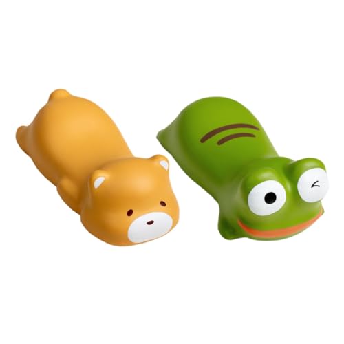 LABRIMP 2 Stück Kleine Handgelenkstützen Mauspad Mini Süße Frosch- Und Bärenform Handgelenkstützkissen Handauflage Kissen Für Gaming Büro Computertisch LABRIMP 2 Stück Kleine Handgelenkstützen Mauspad Mini Süße Frosch- Und Bärenform Handgelenkstützkissen Handauflage Kissen Für Gaming Büro Computertisch von LABRIMP